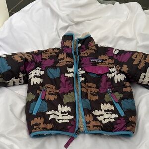 Patagonia Kids' Multicolor Reversible Winter Jacket